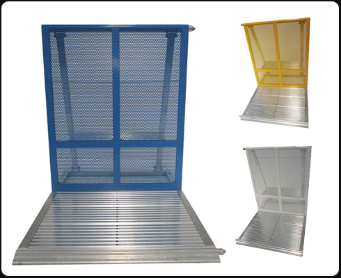 All Barriers are now availalbe in powder coated colours